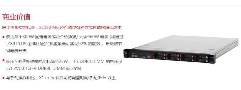 Lenovo System X3250 M6 Lenovo System X3250 M6